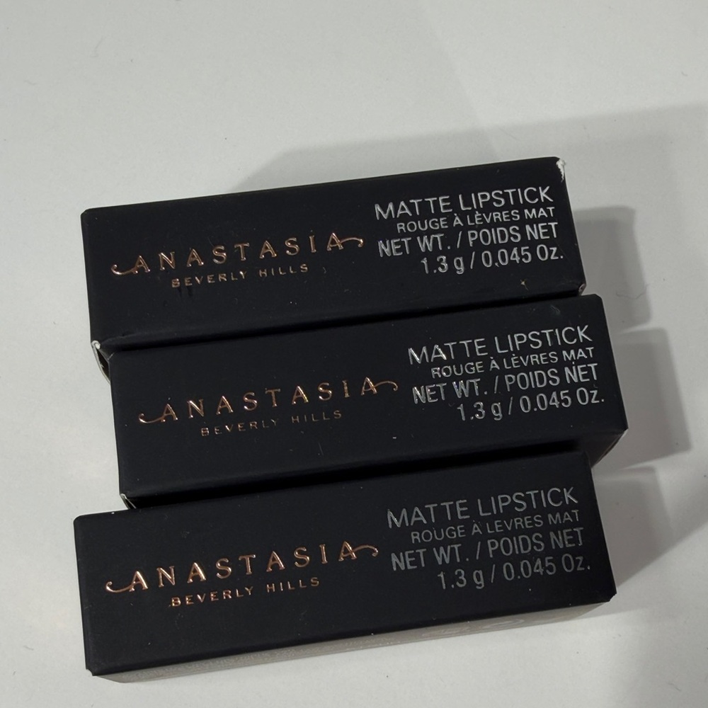 Anastasia Beverly Hills Lipstick Set — Nude, Cool Pink, light mauve - Picture 6 of 7